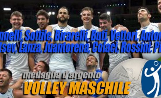 rio 2016 volley argento